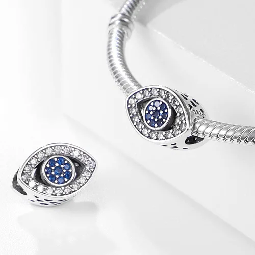 Miniatura 96 de LNQOBU Happy Life - Colgante para pulseras de abalorios, plata de ley 925 para mujer (con un espaciador de cuentas)