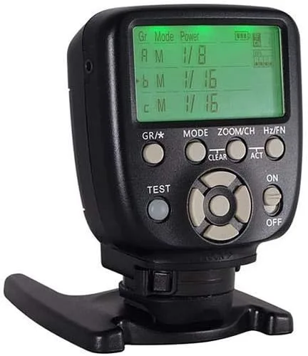 YONGNUO YN560-TX II Controlador remoto con disparador de flash LCD para Nikon y YN560IV/III YN660 con función de despertador para cámaras Nikon