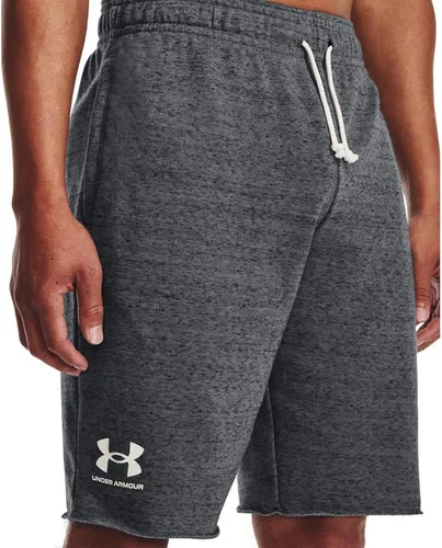 Miniatura 2 de Under Armour - Shorts Rival Terry de tela de toalla para hombre