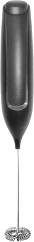 Oggi Espumador de leche de mano, varita espumadora eléctrica con batidor de acero inoxidable, mini batidor para café, matcha, latte, proteínas,