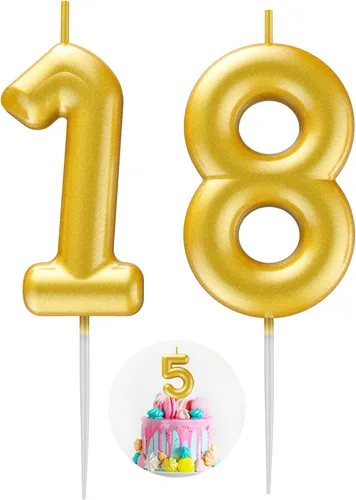 Miniatura 117 de Velas número 2 arcoíris con número 3D de feliz cumpleaños para decoración de fiesta de pastel de cumpleaños, suministros de celebración