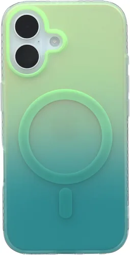 Miniatura 35 de Funda degradada para iPhone 14 Pro - Diseño multicolor degradado naranja y amarillo, resistente a los impactos y con imanes