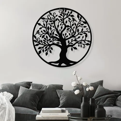 Miniatura 2 de Arte de pared de metal árbol de la vida, decoración de pared de metal, árbol de la vida, decoración de pared de árbol de la vida, arte de pared