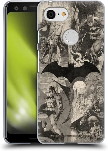 Miniatura 198 de Head Case Designs Funda de gel Hush con licencia oficial de Batman DC Comics #608 para cómics [protección de grado militar] compatible con Google