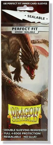 Miniatura 10 de Dragon Shield - Juego de 2 fundas para tarjetas de tamaño estándar transparentes de 100 unidades, paquete individual Ajuste perfecto X2