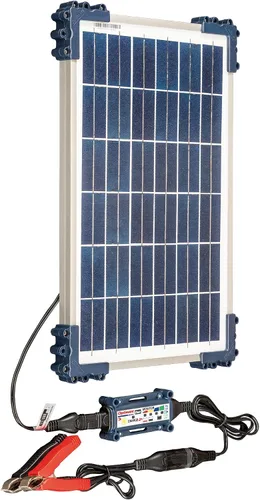 Miniatura 4 de Optimate Solar Duo 10 W, TM522-D1, 6 pasos 12 V/12.8 V 0.83 A resistente a la intemperie, cargador y mantenedor de ahorro de batería solar