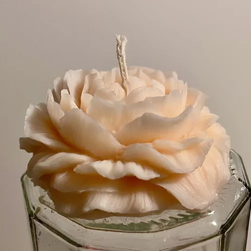 Miniatura 3 de 2 moldes para velas de flores de peonía, molde de jabón hecho a mano con flores 3D para fondant, hecho a mano, loción, barra, crayón, crayón