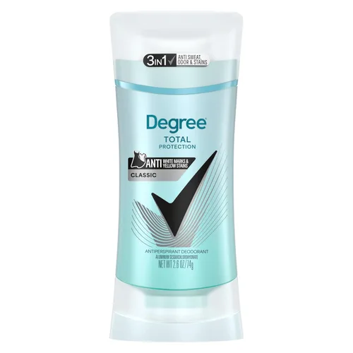 Degree UltraClear Desodorante Antitranspirante Black+White Anti Marcas Blancas y Manchas Amarillas Desodorante para Mujeres 2.6 oz