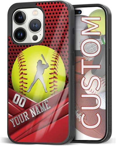 Miniatura 43 de Fundas de teléfono personalizadas con nombre, diseño vintage con textura de metal para iPhone 6, 7, 8, 11, 12, 13, 14, 15, 16, 17 Pro Max Plus Mini