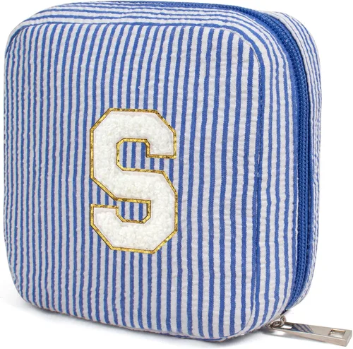 Miniatura 51 de KOTORA Bolsa de Maquillaje Inicial, Bolsa de Viaje de Artículos de Aseo, Bolsa de Maquillaje Transparente, Bolsas de Cosméticos Organizadoras