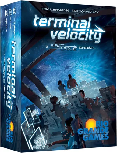 Rio Grande Games Jump Drive Terminal Velocity - Expansión del juego de cartas para cinco jugadores con campañas en solitario