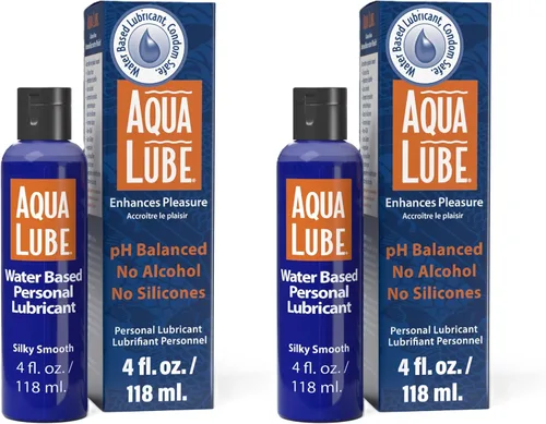 Miniatura 8 de Aqua Lube I Personal Lubricante a base de agua I Silky & Smooth I para hombres y mujeres I Bolsa de 144 unidades I 0.1 fl oz / 0.1 fl oz cada uno