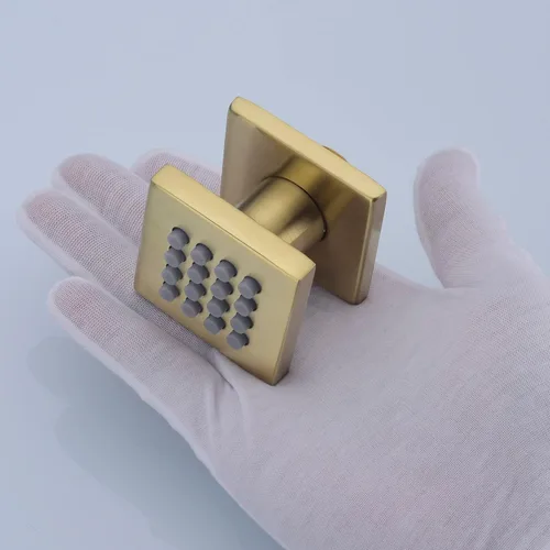 Miniatura 7 de Chorro de ducha con atomizador de cuerpo de latón, rociador lateral de masaje de alta presión, sistema de spa, juego de ducha ajustable montado