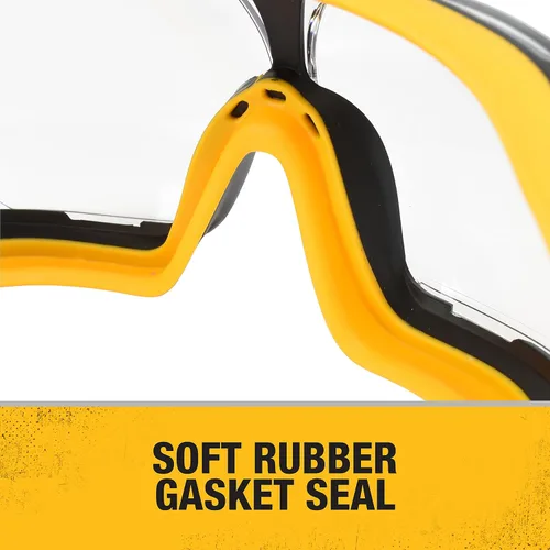 Miniatura 3 de DEWALT Gafas de Seguridad, Transparentes, Anti-Vaho, DPG84 - Aislante