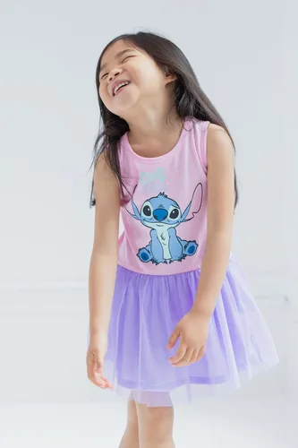 Miniatura 4 de Disney Lilo & Stitch - Vestido de tul de princesa Ariel para niñas pequeñas y grandes