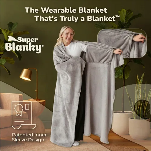 Miniatura 2 de Super Blanky Wearable Blankets for Women and Men, Graduation Day Gift for Her, Fathers Day Gift, Wife Birthday Gifts Ideas