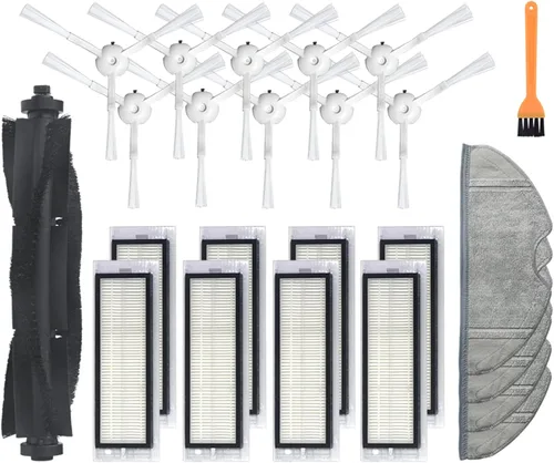 Miniatura 4 de Cepillo de rodillo robot de barrido, cepillo lateral, filtro HEPA, trapos de limpieza Peines para 360 S5 S7 Aspiradora Accesorios de repuesto