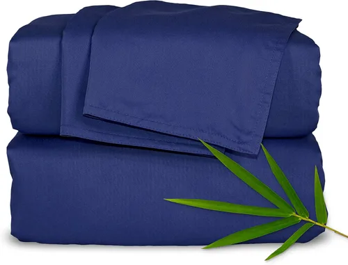 Miniatura 9 de Pure Bamboo Sábanas California King, Juego de Sábanas de Cama de Viscosa 100% Orgánica Genuina Derivada de Bambú, Suave y Refrescante, Doble Abedul