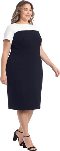 Miniatura 5 de London Times Funda con cuello bote para mujer