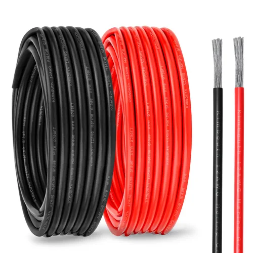 Miniatura 14 de Cable marino de 6 calibres de cobre estañado para barcos, cable de cobre libre de oxígeno OFC estándar de EE. UU. para altavoces de automóviles