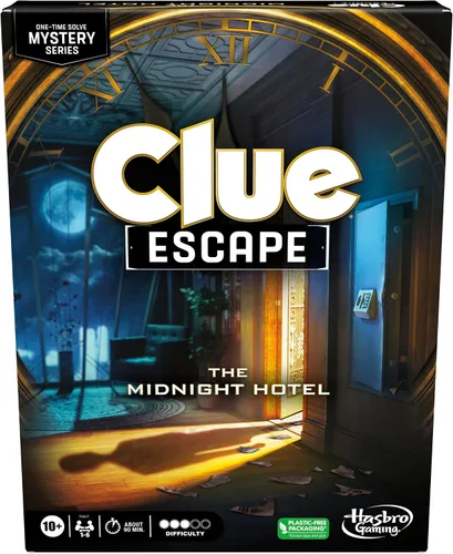 Miniatura 17 de Clue Escape: The Illusionist's Club Juego de mesa Juego familiar de Escape Room Misterio de resolución de 1 vez A partir de 10 años 1-6