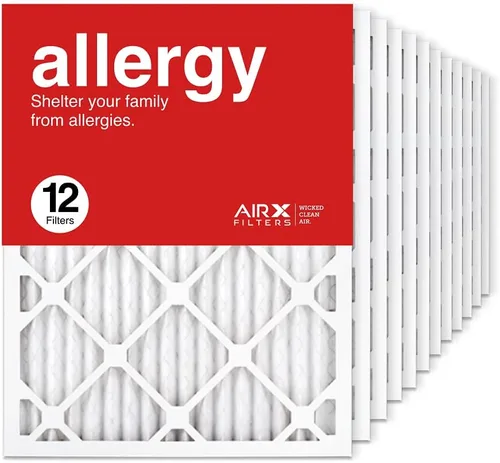 Miniatura 10 de AIRx Filters Filtro de aire MERV 11 plisado HVAC de 10 x 10 x 1 para caldera, paquete de 12 unidades, fabricado en los Estados Unidos
