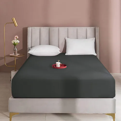 Miniatura 10 de BEDSUM - Sábana bajera de microfibra con bolsillo profundo para colchón, resistente a las arrugas, la decoloración y las manchas Marrón