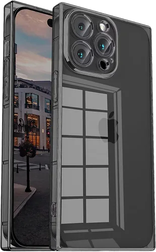 Miniatura 12 de Funda Tzomsze Compatible con iPhone Air Clear Funda, Protección de Cámara, Esquinas Reforzadas TPU Delgada Resistente a Golpes Funda Protectora