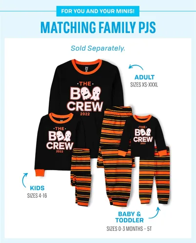 Miniatura 2 de The Children's Place Pijama de Halloween para bebé, algodón