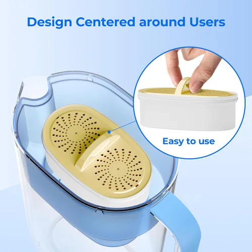 Miniatura 7 de Waterdrop Upgrade Filtros de Reemplazo Certificados NSF 53 & 42 & 372, para Todas las Jarras y Dispensadores Waterdrop, Reduce Plomo, PFAS
