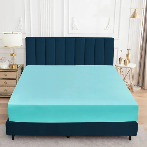 Miniatura 3 de Sufdari Protector de colchón impermeable, funda de colchón tamaño individual para cama, bolsillo profundo de 18 pulgadas, protector de colchón