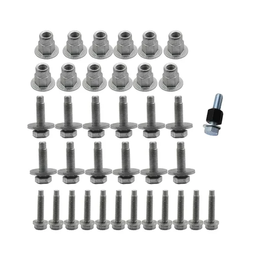 Miniatura 2 de Kit de montaje de hardware de estribo lateral compatible con RAM 1500 2500 3500 2013-2019 RAM 4500 5500 2014-2019