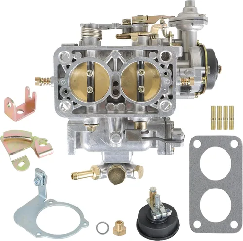 Silscvtt Repuesto de carburador universal de 2 barriles 38x38 para Fiat Renault repuesto para Ford Bmw 4C para 428 Weber Type