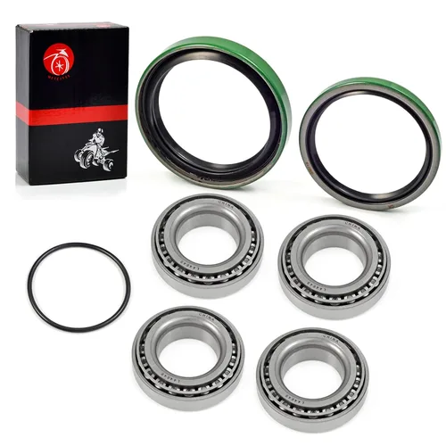 Miniatura 2 de Kit de rodamientos y sellos de rueda delantera compatible con Polaris Sportsman 335 400 500 Magnum 325 425 500 Scrambler 400 500 Worker 335 500 Big