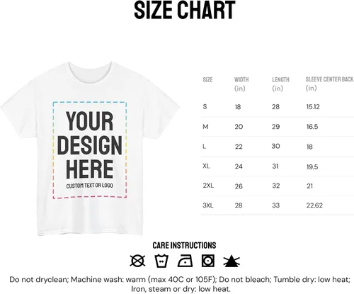 Miniatura 6 de Camisetas Gildan personalizadas - Camisetas personalizadas con texto, imagen o logotipo Diseña tu propia camisa para hombres y mujeres Merch on