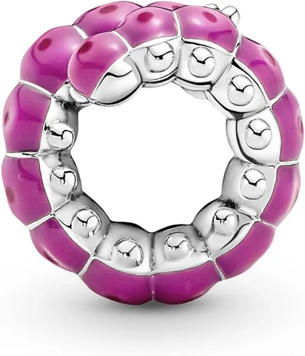 Miniatura 4 de Pandora 790762C01 - Lindo dije de oruga rizada Plata esterlina Circonita cúbica