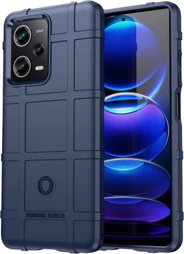 Miniatura 9 de Funda delgada para Xiaomi Poco X5 Pro, funda para Redmi Note 12 Pro 5G, resistente funda protectora con grado militar a prueba de golpes y Negro
