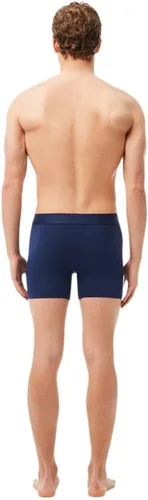 Miniatura 4 de Lacoste Troncos elásticos de algodón con estampado de cocodrilo grande para hombre, paquete de 3