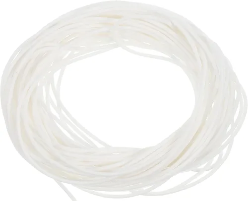 Miniatura 24 de uxcell Tira de sellado de espuma de silicona, 0.04 pulgadas de diámetro, 18.04 pies (18.04 pies), tira de goma redonda de goma sólida