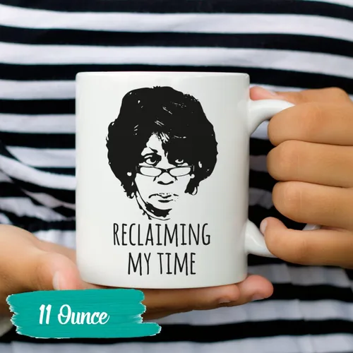 Miniatura 3 de WeGotGood Taza con diseño de Maxine Reclaiming My Time Reclaiming My Time Maxine Waters