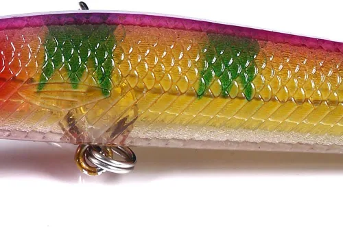 Miniatura 6 de Kit de señuelos de pesca Minnow Popper Crank Baits Freshwater Bass Fishing Baits Set