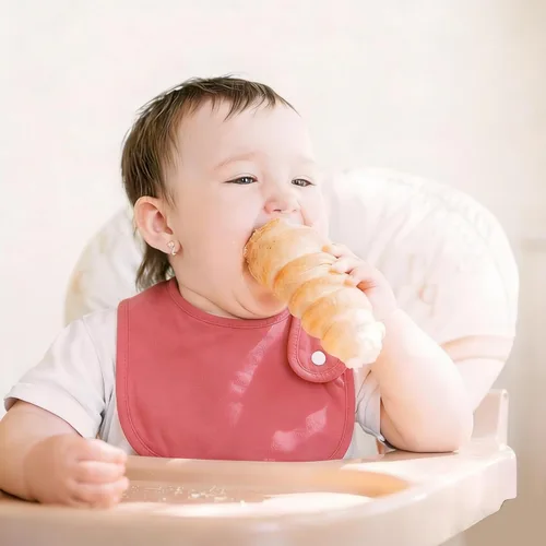 Miniatura 4 de Baberos impermeables para niños y niñas, suaves y absorbentes, bandana, juego de baberos para bebés recién nacidos de 0 a 12 meses