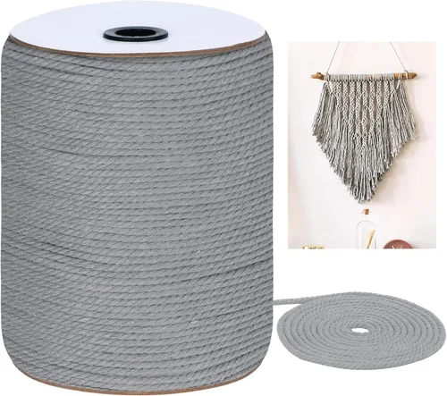 Miniatura 24 de Cordón de macramé, 0.118 pulgadas x 328 yardas