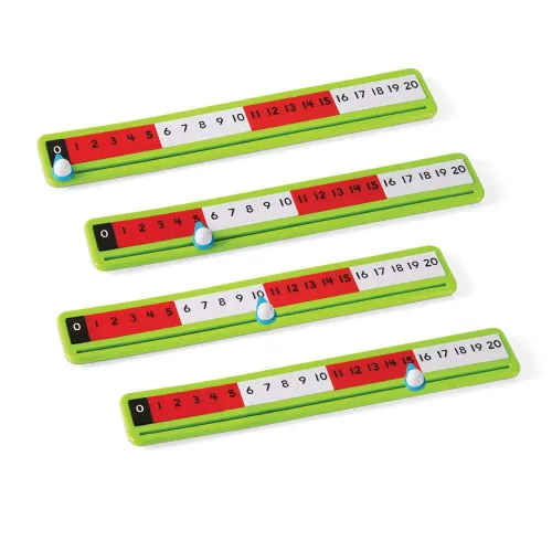 Miniatura 3 de hand2mind Number Path Rekenrek, juguete para contar ábaco, juguetes educativos para niños de primaria, suministros para profesores para aula