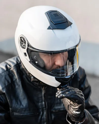 Miniatura 7 de ILM 159BT - Casco modular de motocicleta con Bluetooth, para 2-3 conductores, intercomunicador, cara completa, casco abatible DOT con máscara facial