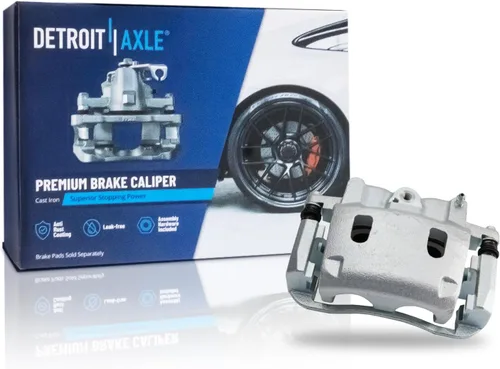Miniatura 43 de Detroit Axle - 4 pinzas de freno para Honda Element 2003-2011 Pinzas de freno de disco con soportes 2004 2005 2006 2007 2008 2009 2010 reemplazo
