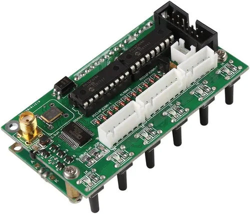 Miniatura 9 de Walfront Kit receptor de radioaficionado de onda corta digital AD9850 Placa de módulo con pantalla LCD generador DDS 6 bandas 0 ~ 55MHz