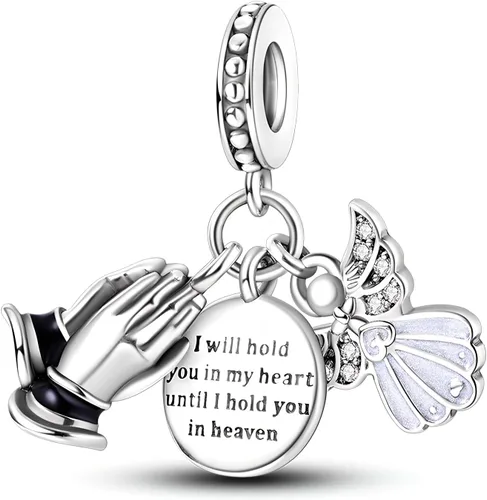 Miniatura 120 de Dije de girasol con diseño de estrella y luna y elefante para pulsera, collar de plata de ley 925, dijes de corazón de amor para mujer, regalo