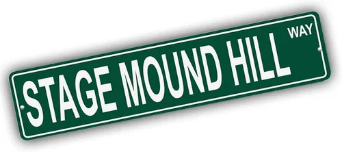 Miniatura 147 de Ohio Mountains Pick Your Mountain Compatible/repuesto para Acme Hill United States Mountain aluminio metal metal metal estilo letrero de calle