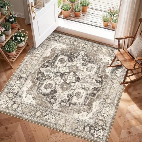 Miniatura 27 de YOUFORTONG Alfombras Corredoras de 2x10 para Pasillos, Alfombra de Cocina Suave, Alfombra Corredera Antideslizante con Respaldo de Goma para Baño